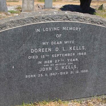 KELLS Doreen D.L. -1948 :: KELLS John G. 1947-1959