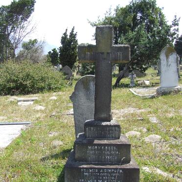 KEATING F. -1895 :: REES Mary F. -1905 :: SIMPSON Francis -1908 :: KEATING Francis M. -19??