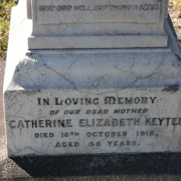 KEYTER Peter Ignatius 1872-1912 &amp; Catherine Elizabeth COETZEE -1918 