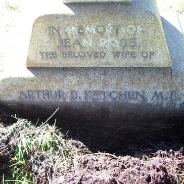 KETCHEN Jane nee ROSS 1869-1923