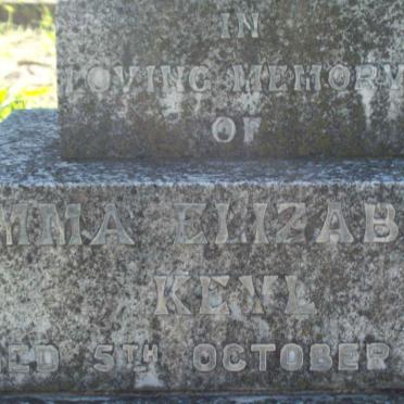 KEYL Emma Elizabeth -1925 
