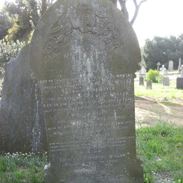 KANNEMEYER Sarah -1?90 :: MILLER William -1915