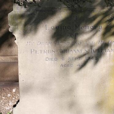 KILLIAN Petrus Johannes -1948