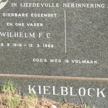 KIELBLOCK Wilhelm F.C. 1916-1968