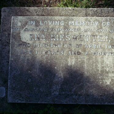 KIESWETTER Ena -1936 