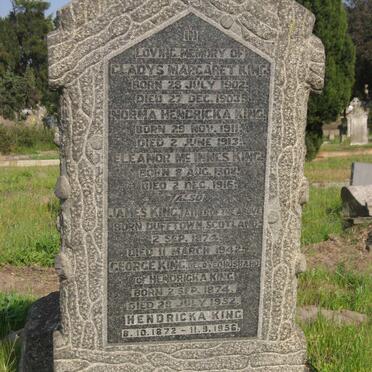 KING James 1874-1942 :: KING George 1874-1952 &amp; Hendricka 1872-1956