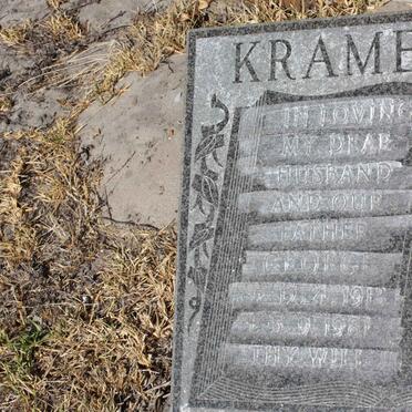 KRAMER George 1913-1981