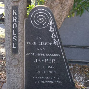 KROESE Jasper 1930-1969
