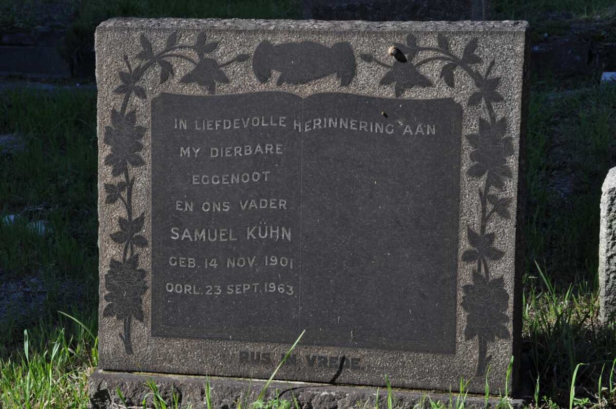 KUHN Samuel 1901-1963