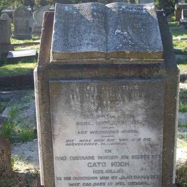 KOCH Cato nee GILLIE :: KOCH Allit  1915-1937 :: KOCH Hellen -1937