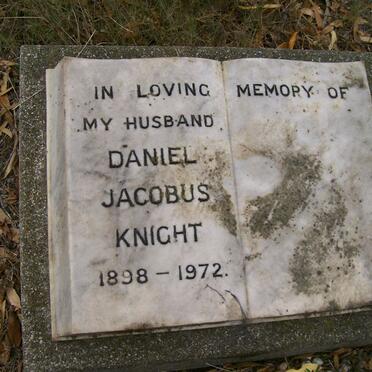 KNIGHT Daniel Jacobus 1898-1972