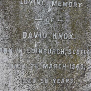 KNOX David -1903
