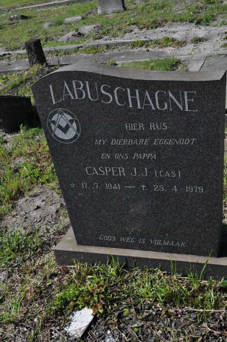 LABUSCHAGNE Casper J.J. 1941-1979