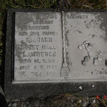 LAWRENCE Richard Ernest 1922-1973