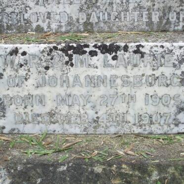 LAURIE Edith Annie 1905-1907