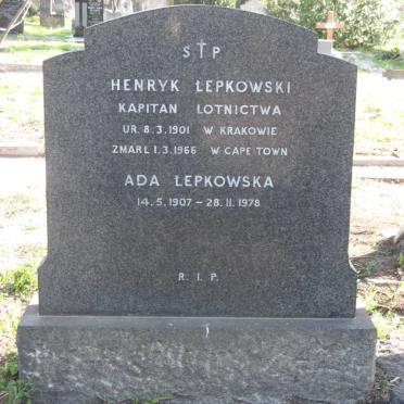 LEPKOWSKI Henryk 1901-1966 &amp; Ada 1907-1978
