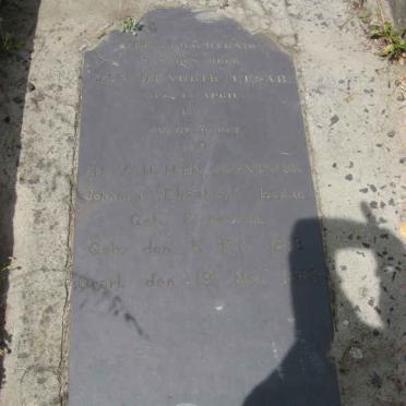 LESAR Jan Hendrik 1793-1864 &amp; Johanna Elizabeth PIETERSEN 1813-1866