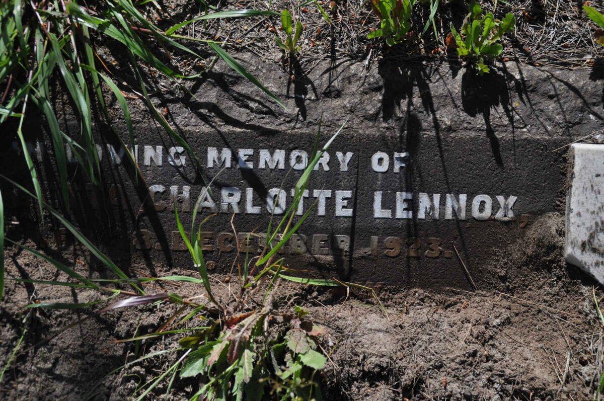 LENNOX ?etta Charlotte -1923