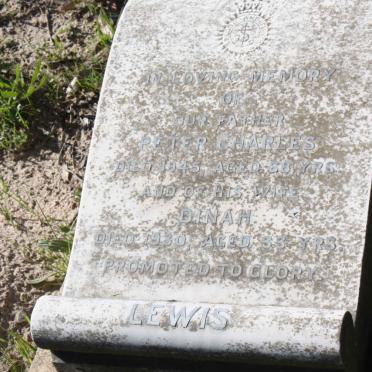 LEWIS Peter Charles -1945 &amp; Dinah -1930