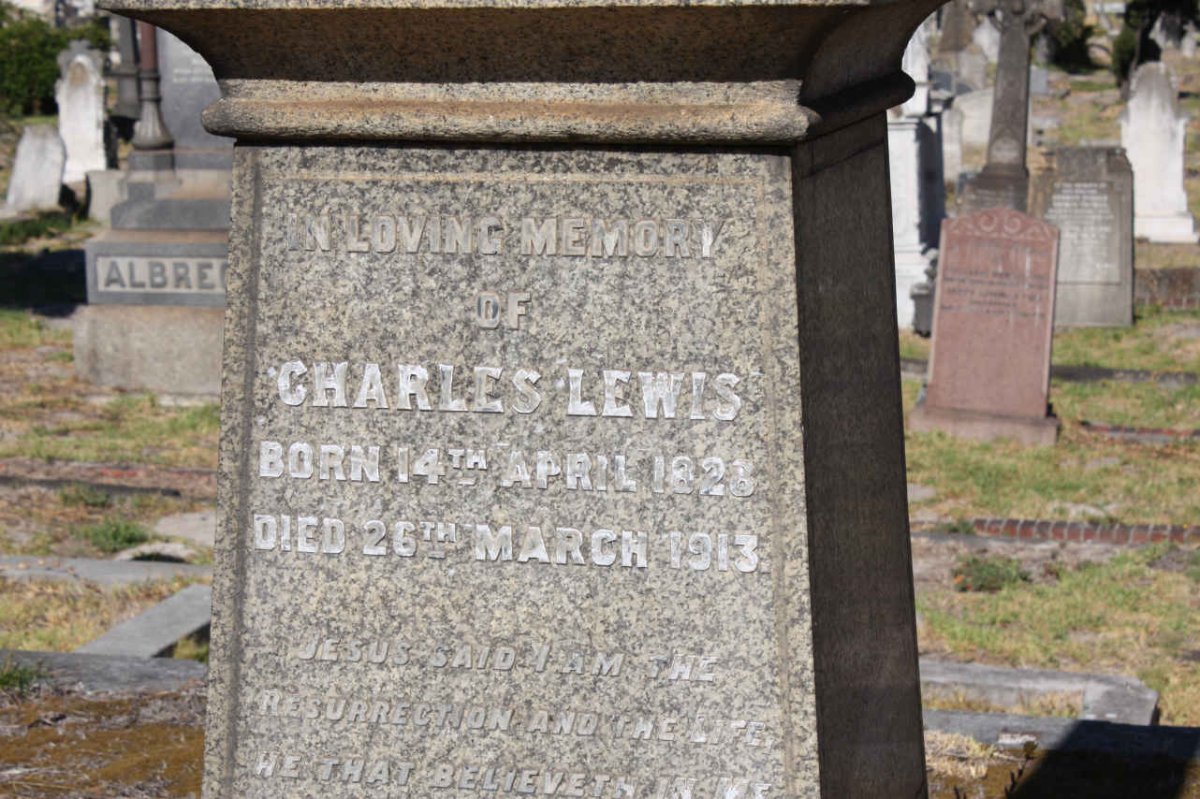 LEWIS Charles 1828-1913
