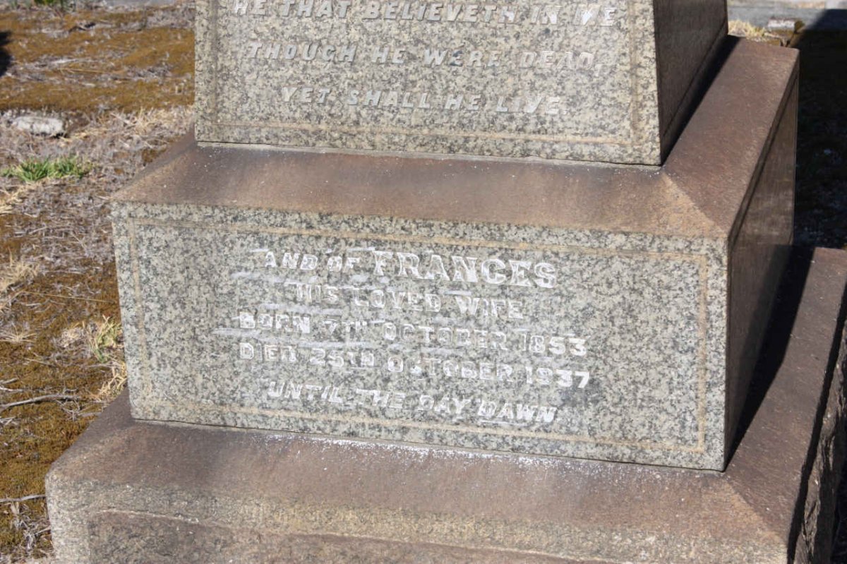 LEWIS Frances 1853-1937