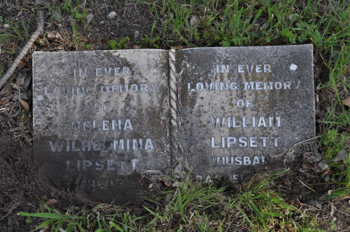 LIPSETT William &amp; Helena Wilhelmina
