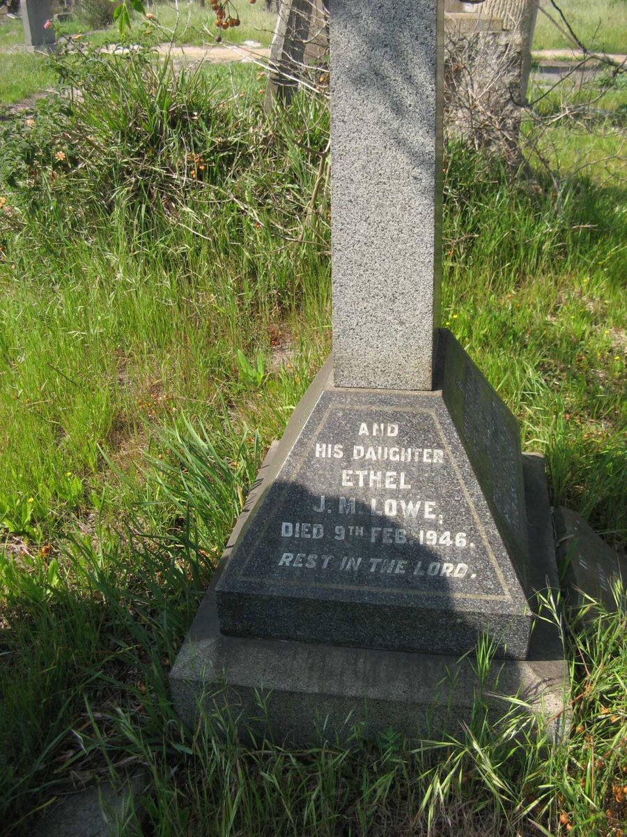 LOWE Ethel J.M. -1946