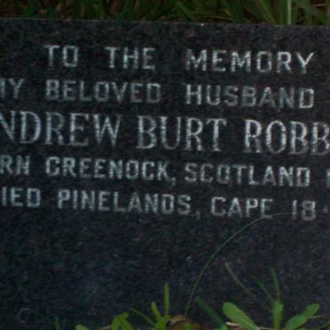 LOVE Andrew Burt Robb 1915-1982