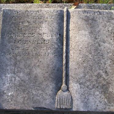 LOUWRENS Johannes Willem 1915-1963