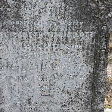 LOTZ Elizabeth Maria -1934