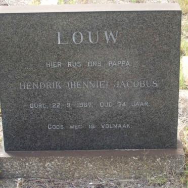 LOUW Hendrik Jacobus -1967