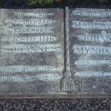 LOUW Frederik Johannes 1913-1972 :: MYNHARDT Magdalena Johanna 1911-1971