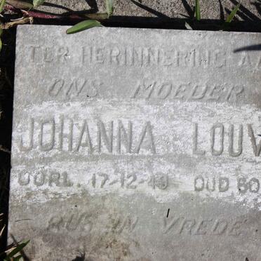 LOUW Johanna -1949