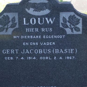 LOUW Gert Jacobus 1914-1967