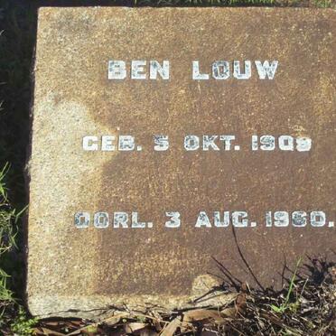 LOUW Ben 1909-1960