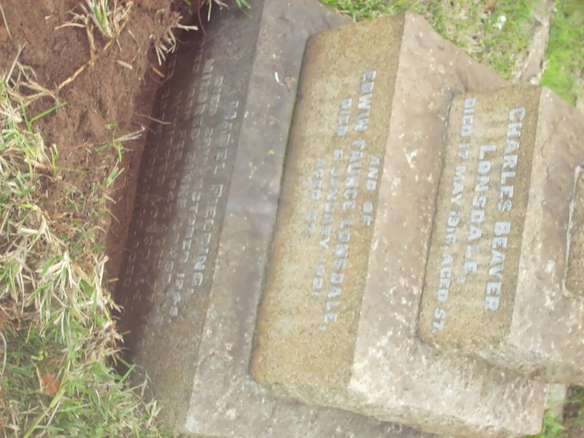 LONSDALE Charles Beaver -1916 :: LONSDALE Edwin Faunce -1921