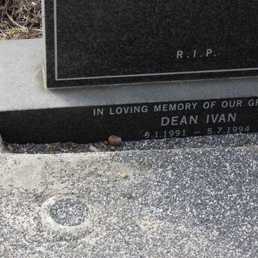 LOMBARD Dean Ivan 1991-1994