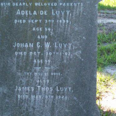 LUYT :: WARBURTON :: GROGER :: ?