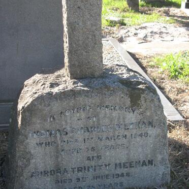 MEEHAM Thomas Charles -1940 &amp; Aurora Trinity -1948