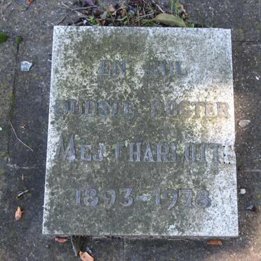 MEIRING P.G.J. 1866-1938 &amp; S.M. 1865-1951 :: MEIRING Charlotte 1893-1978