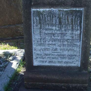 MEINTJES Hendrik Adriaan -1937