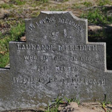 MEREDITH Laurance -1918