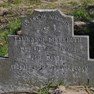 MEREDITH Laurance -1918