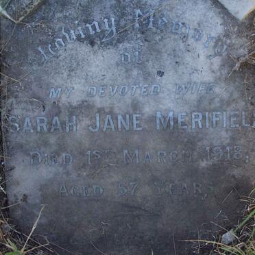 MERIFIELD Sarah Jane -1918