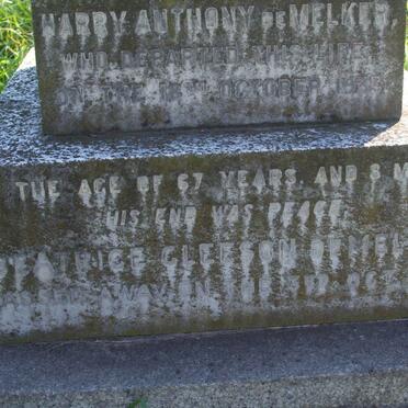 MELKER Harry Anthony, de -1933 &amp; Beatrice Gleeson -1965 