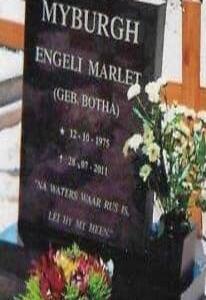 MYBURGH Engeli Marlet nee BOTHA 1975-2011