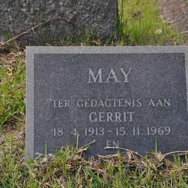 MAY Gerrit 1913-1969