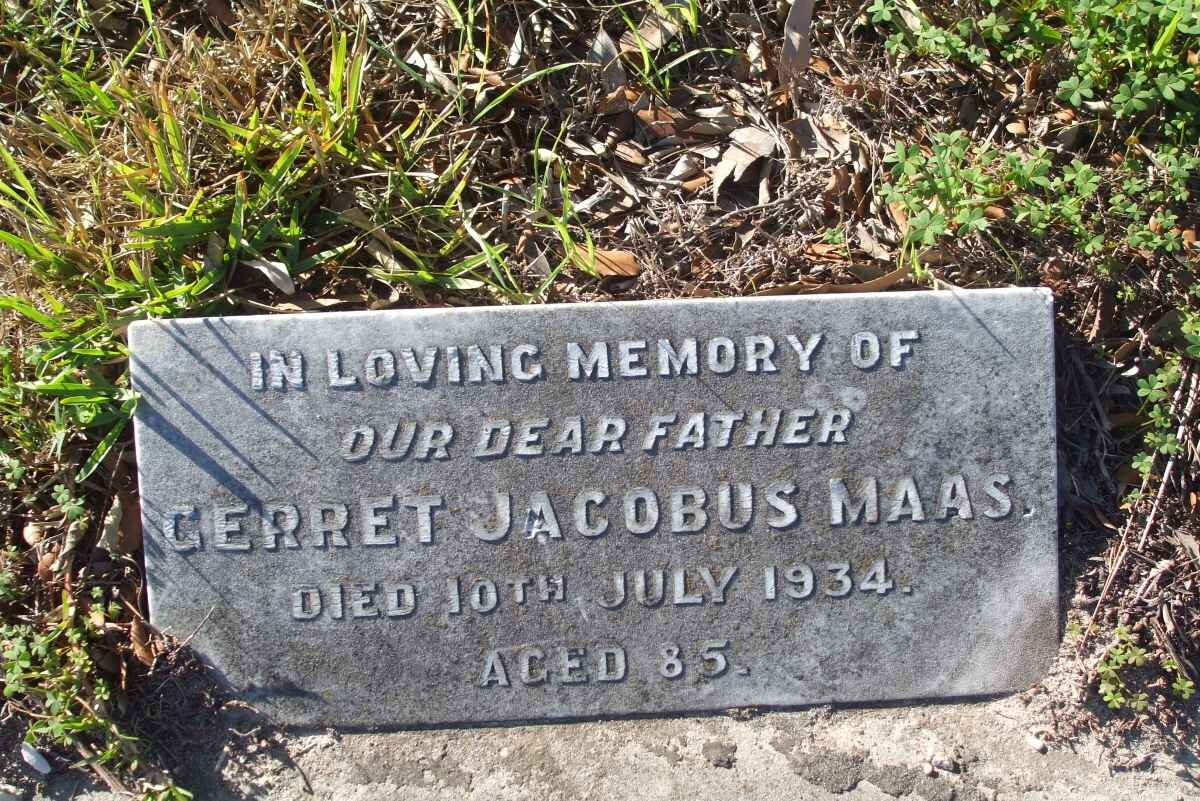 MAAS Gerret Jacobus -1934 