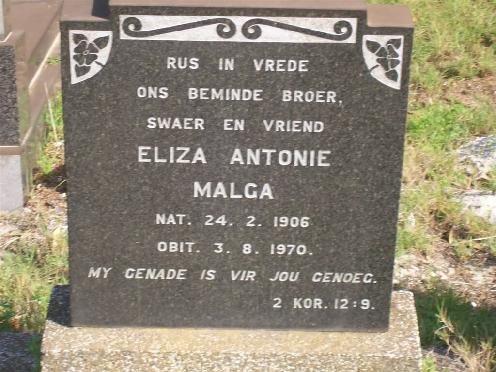 MALGA Eliza Antonie 1906-1970