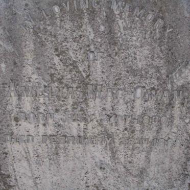 MacOWEN Amelia 1830-1898